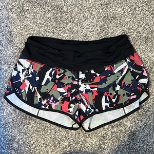 Lululemon Speed Up shorts